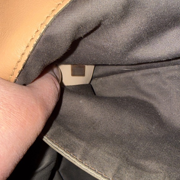 Chloe Baylee 2Way Satchel 🌟Stunning🌟 Bi-Color Leather Removable Adjustable Strap - Picture 16 of 16